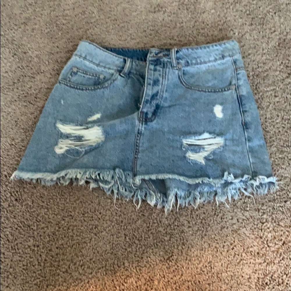 Jean skirt